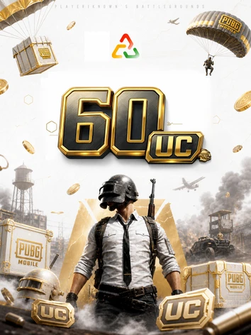 خرید 60 یوسی PUBG Mobile با واریز عاجل (Direct Top-up)